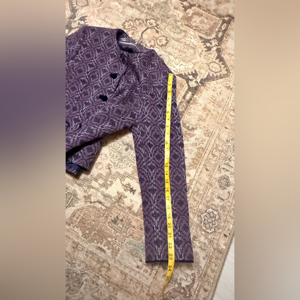 Pendleton Purple Patterned Blazer - image 6